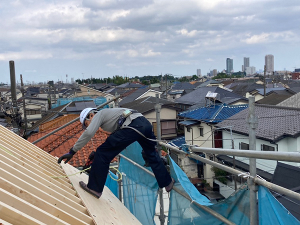 上棟・建て方工事