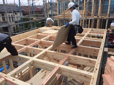 上棟・建て方工事