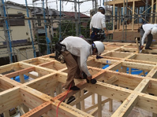 上棟・建て方工事
